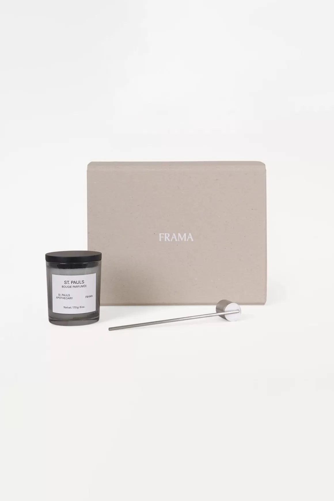 St. Agni Frama Gift Box: St Pauls | Scented Candle 170g + Snuffer by FRAMA