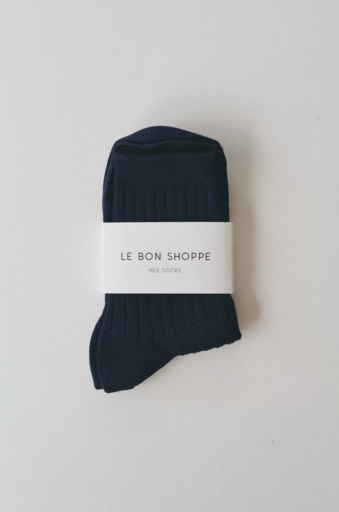 St. Agni Her Socks By Le Bon - Midnight Blue